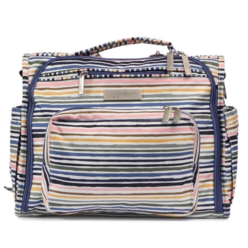 Ju-Ju-Be Striped Multi-Color Baby Bag